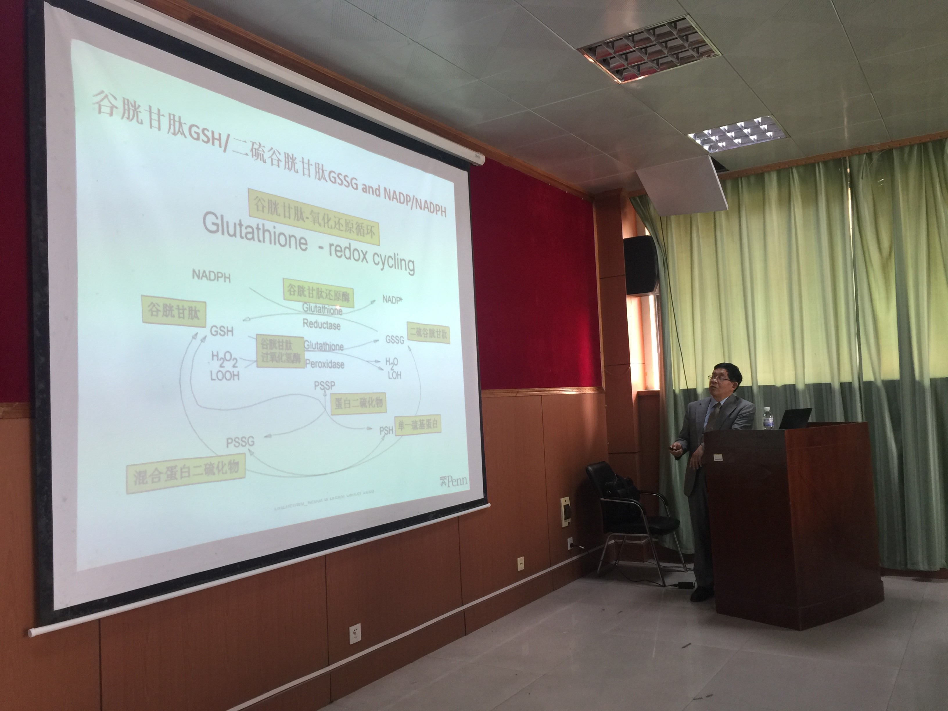 美国宾夕法尼亚大学医学院林振武教授受邀来基础医学院进行学术交流